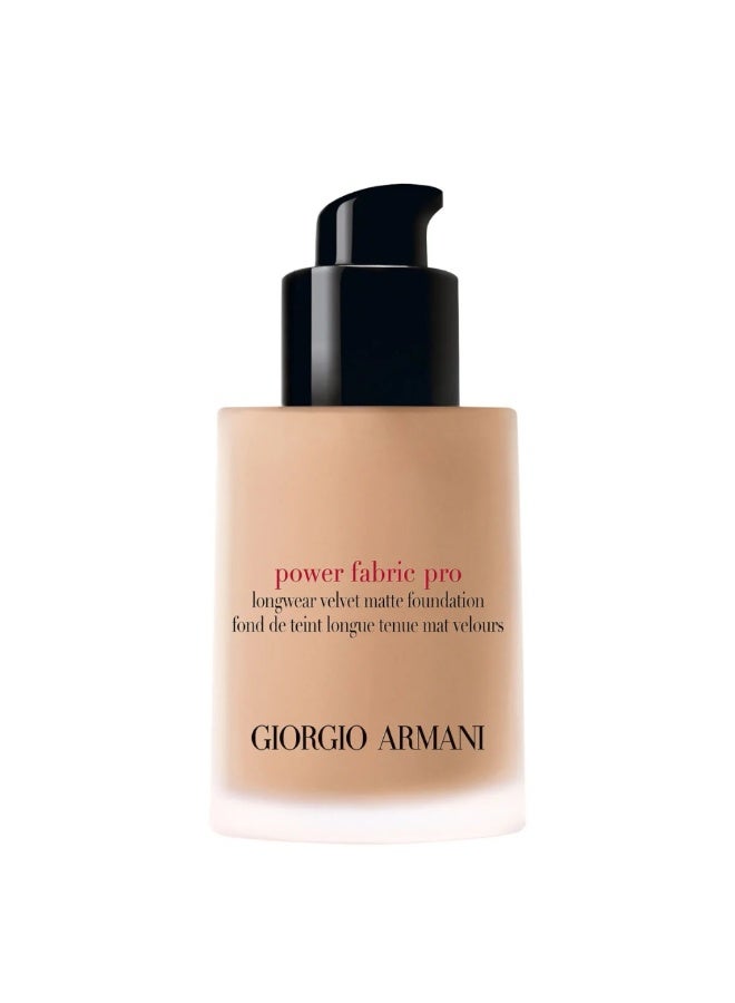 GIORGIO ARMANI POWER FABRIC PRO LONGWEAR VELVET MATTE FOUNDATION 5 - Image 2